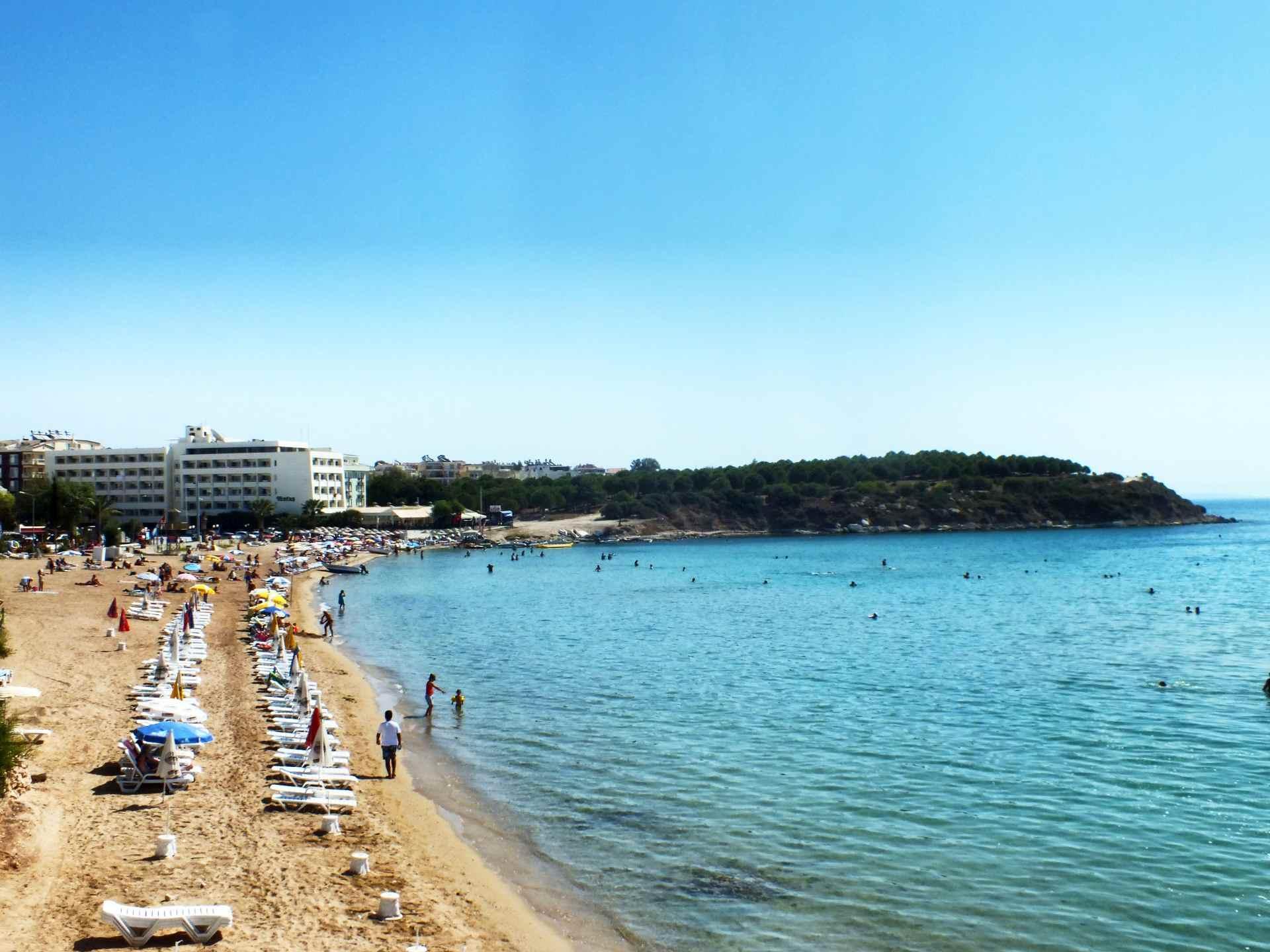 דידים Tuntas Beach Hotel Altinkum מראה חיצוני תמונה